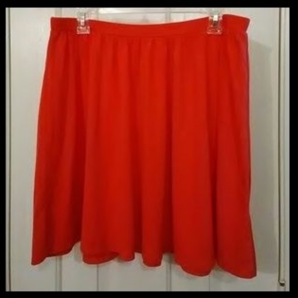 NEW Old Navy Pumpkin Orange Skirt.
